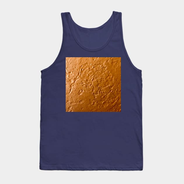 Pumpkin Pie, dark orange textured painting Tank Top by djrunnels